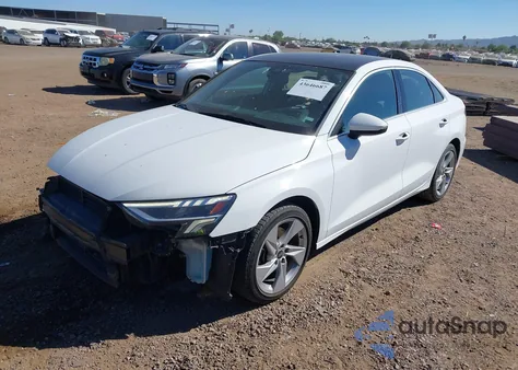 2023 Audi A3 Premium 40 Tfsi Front-Wheel Drive S Tronic z USA, uszkodzony, nr VIN WAUAUDGY7PA077171